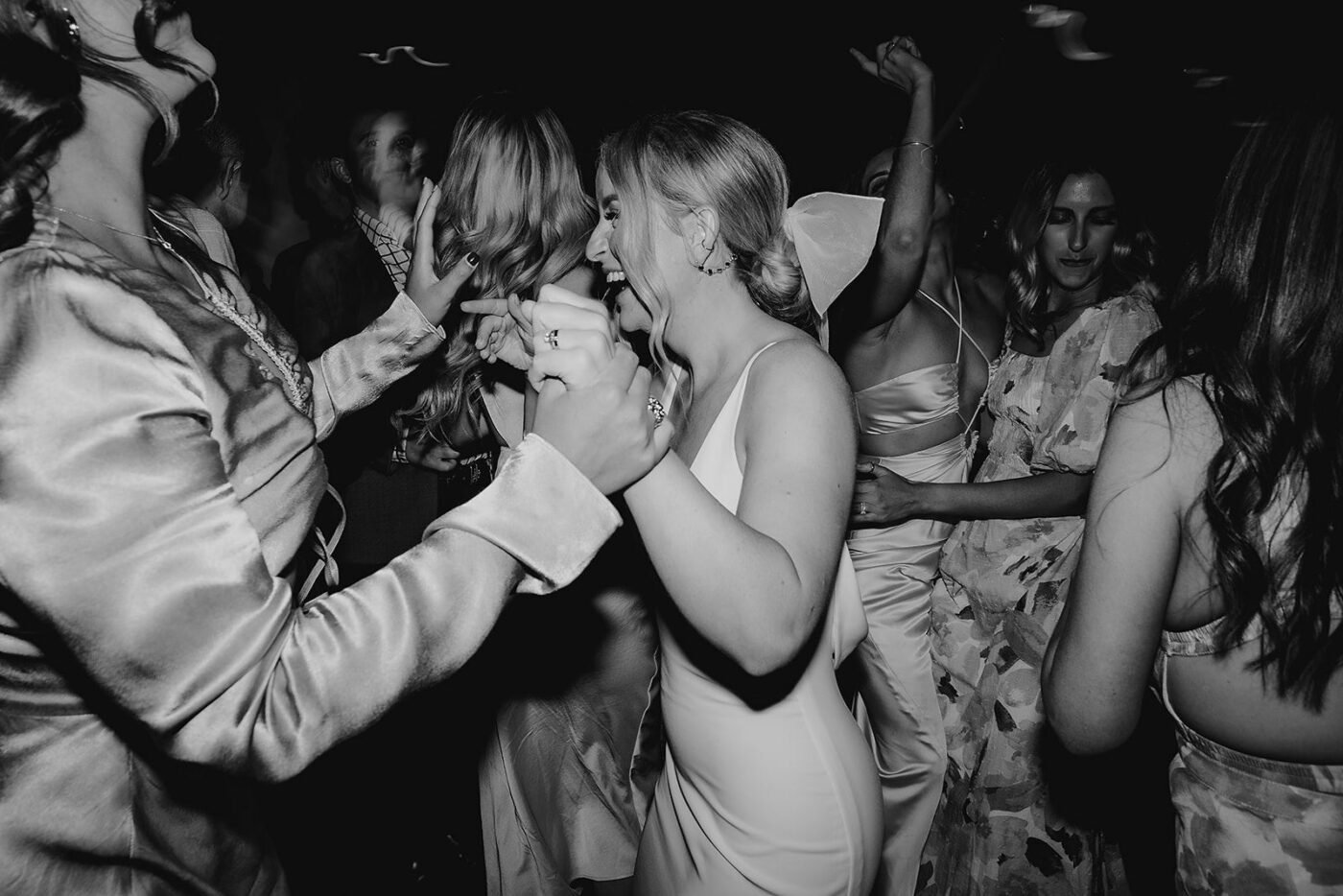 wedding dance black and white dance floor