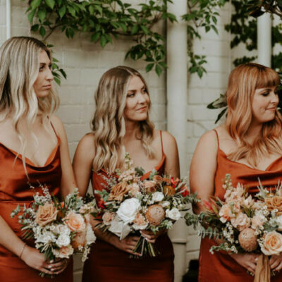 Cherie and Sharifs modern romantic cocktail wedding at Guildhall Fremantle