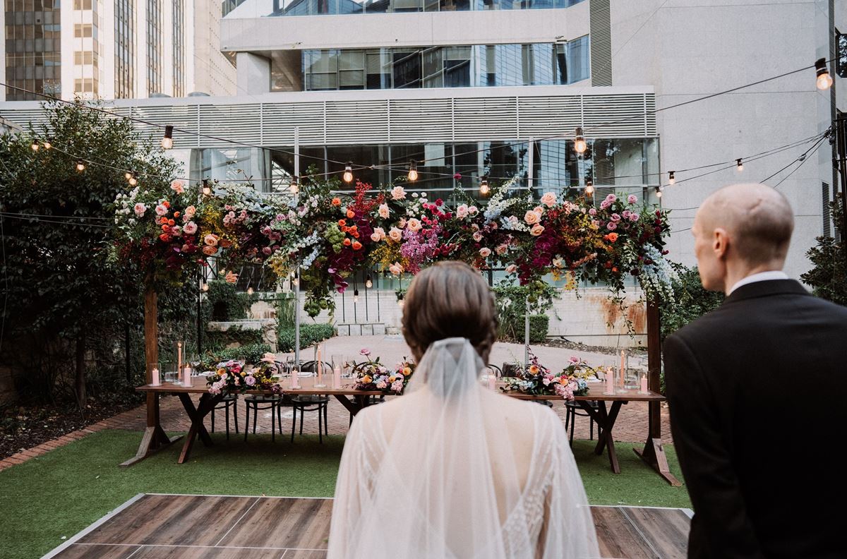 wedding set up