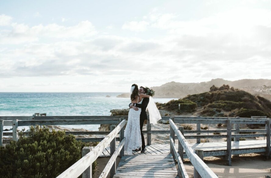 Waterfront wedding venues in Melbourne All Smiles Sorrento Beach