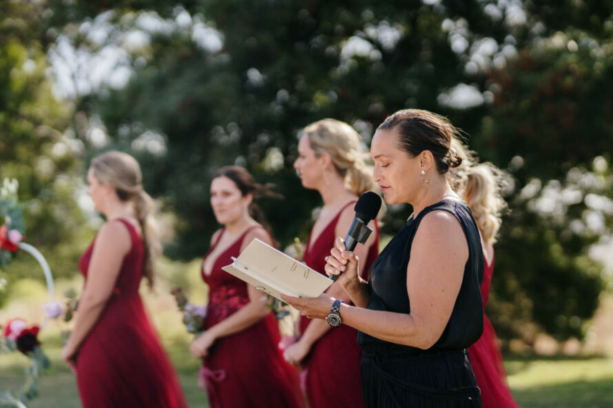 Wedding ceremony readings religious photo by Nick H Visuals