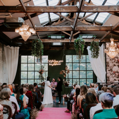 Vintage chic wedding venue