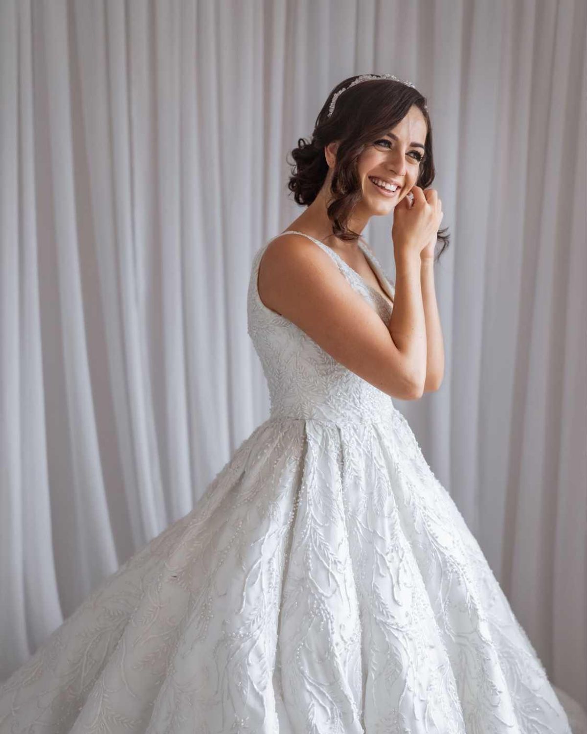 empire waist mother of the bride dress Dresses Stormy Embellished Flutter Sleeves Long Mother Of The Bride Size:AU/UK 6-8 • US 2-4 (XS) Category-Type:MATCHING SETS Christmas Men's Snowflake Satin line silhouette with empire