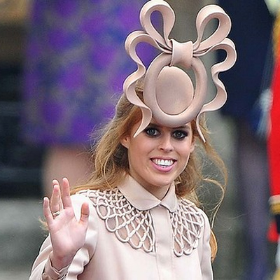 Princess Beatrice's wedding hat