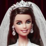A close-up of the Duchess of Cambridge's upcoming Barbie doll