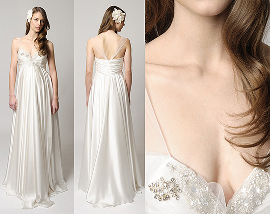 Maternity wedding gowns from Tina Mak