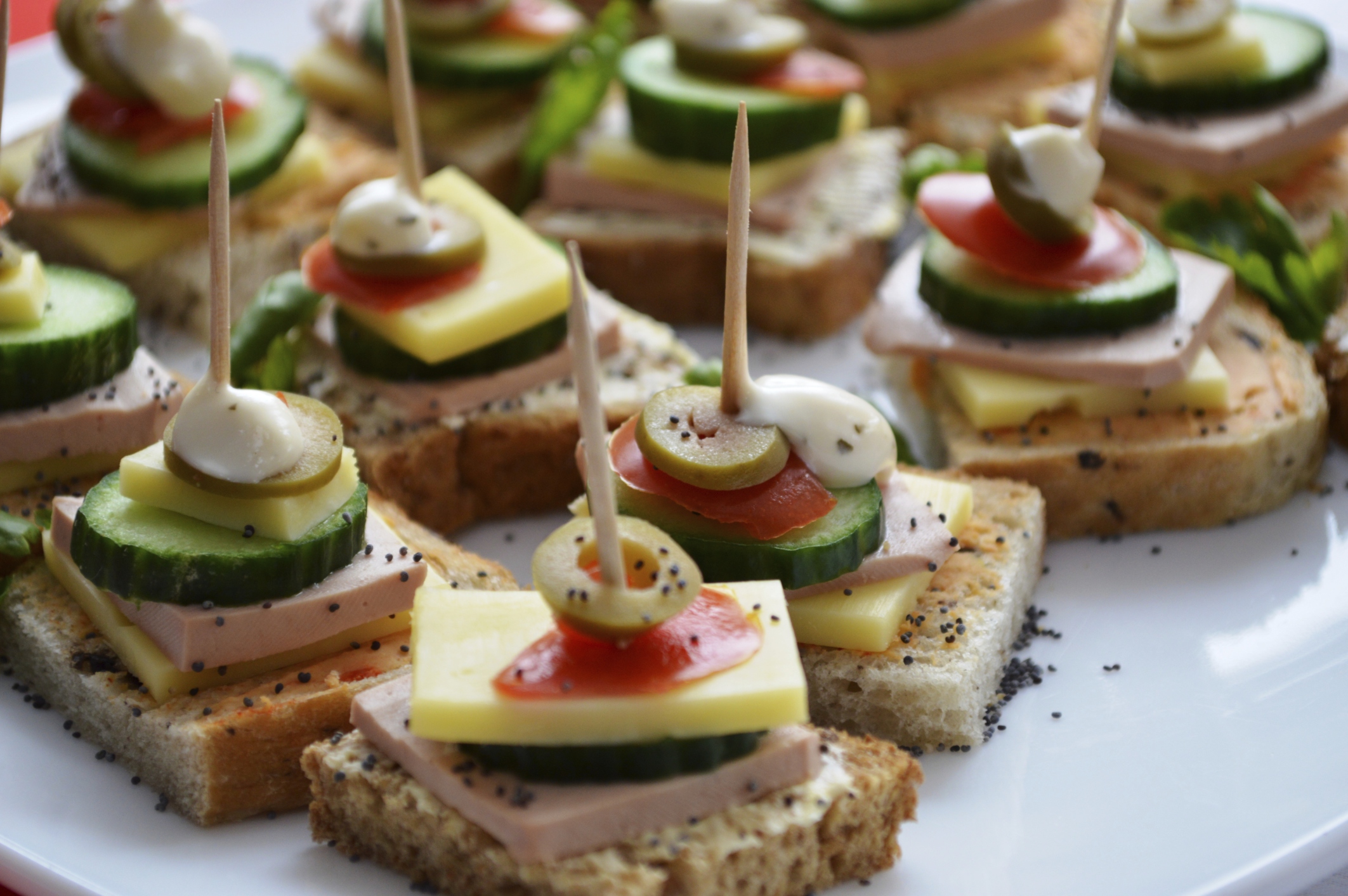 wedding finger food