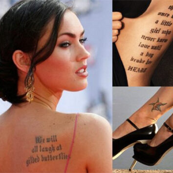 Megan Fox Tattoos thumb