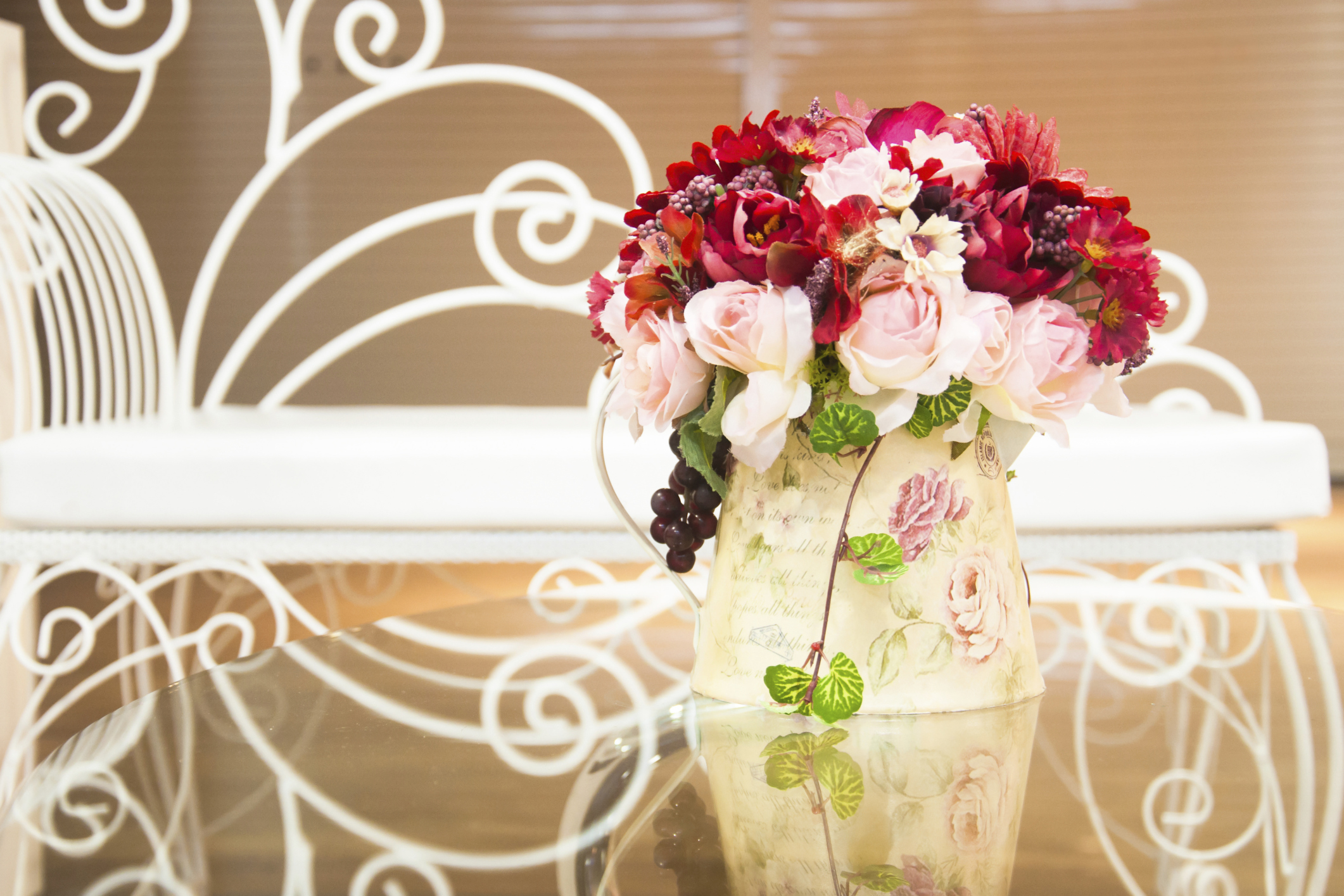Artificial wedding flowers