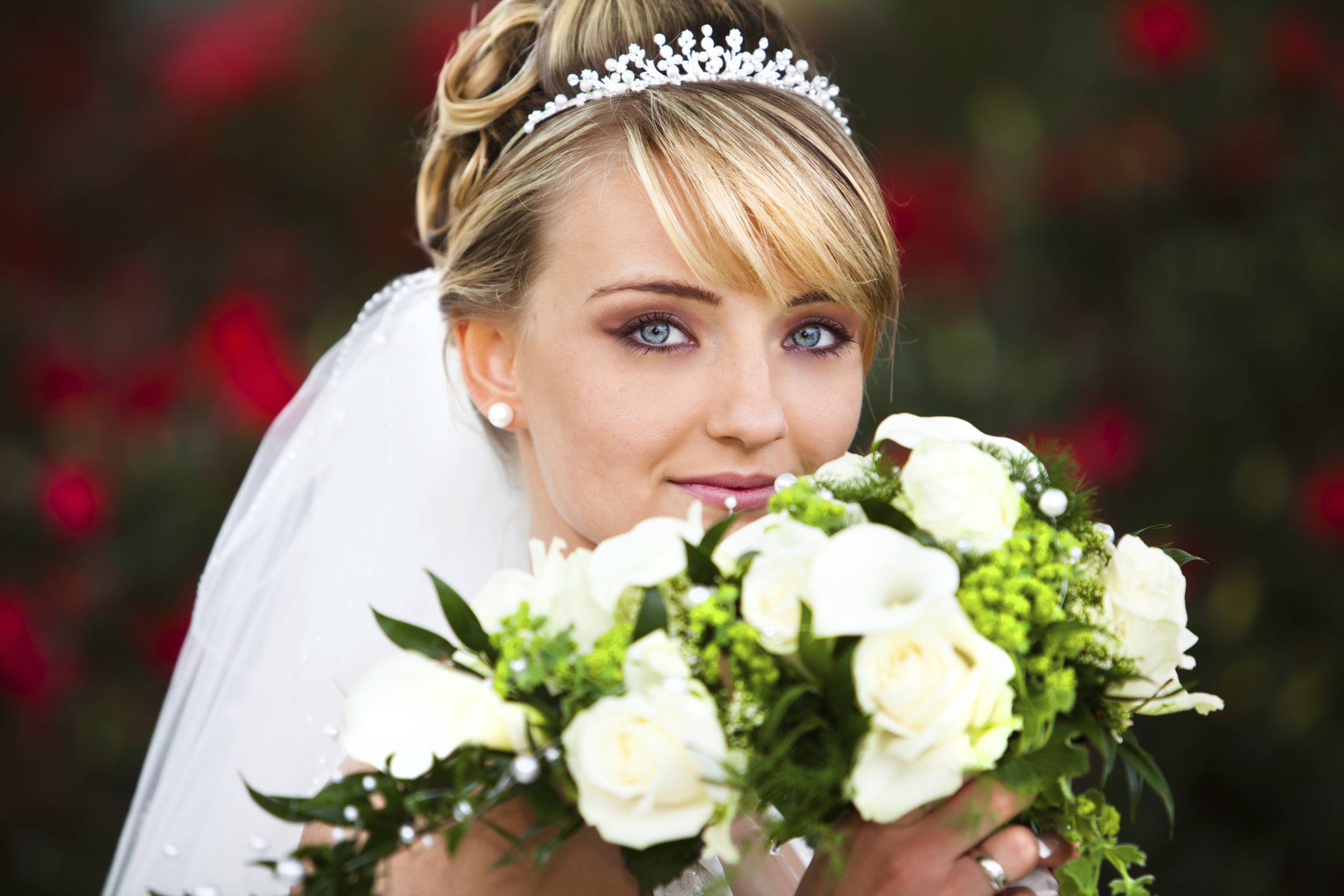 bridal hair