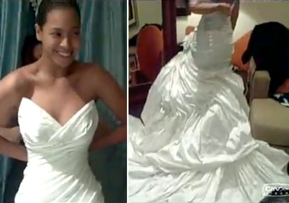 beyonce's wedding dress revealed