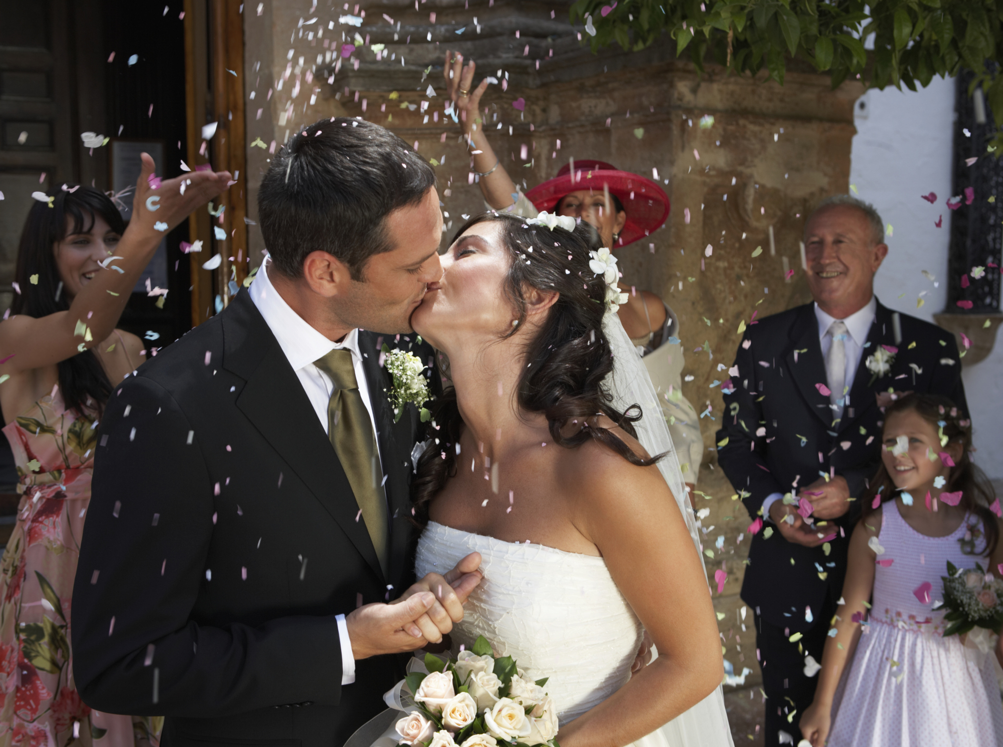 bride and groom entrance