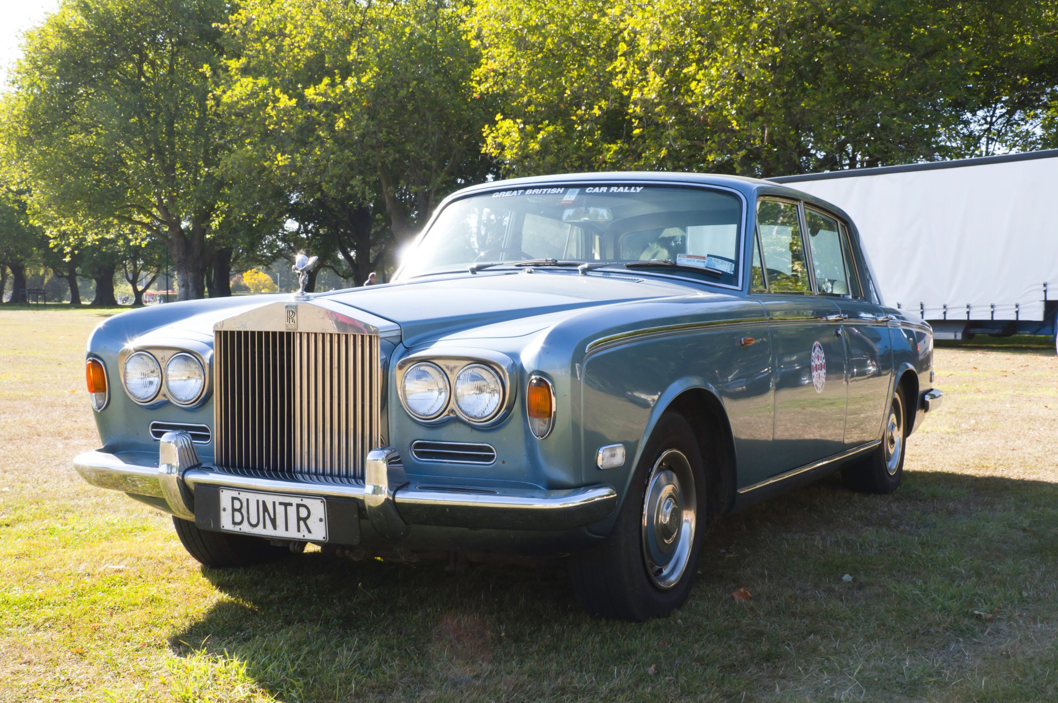 vintage wedding car