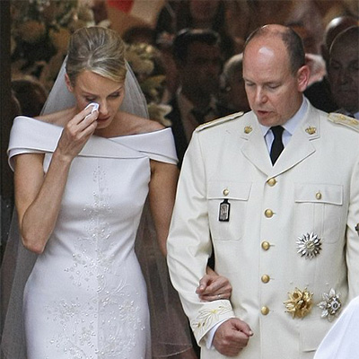princess charlene and prince albert tumb