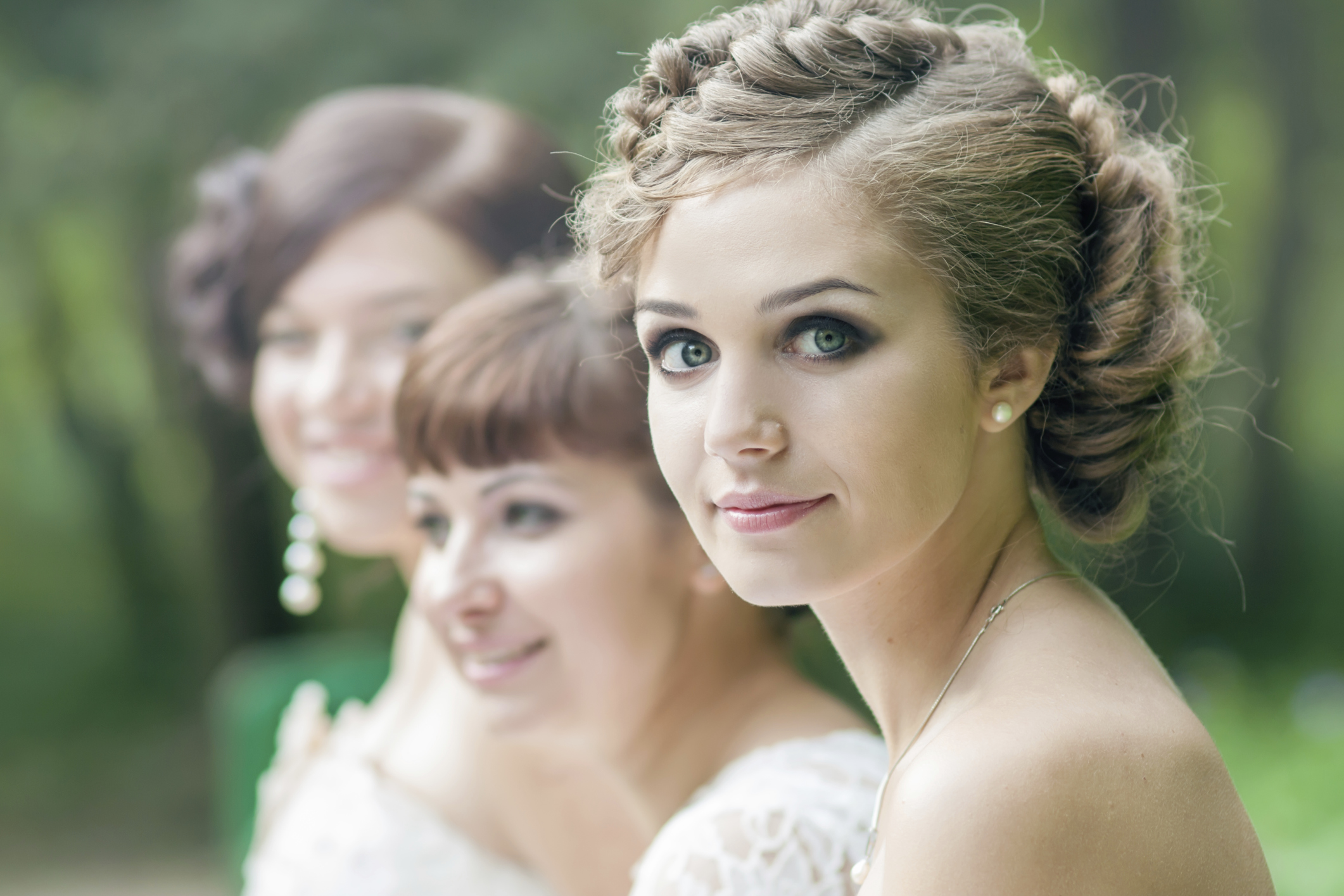 bridesmaids hair