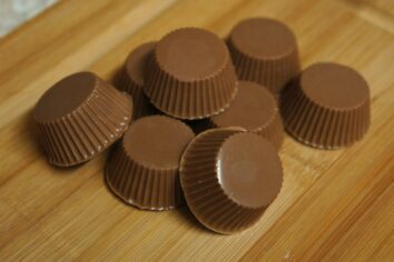 Peanut butter cups! Ready to be eaten!