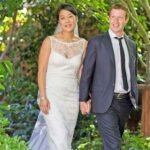 The newlyweds, Mark Zuckerberg and Priscilla Chan