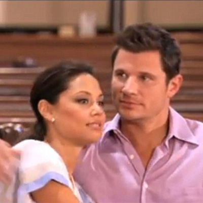 Nick Lachey and Vanessa Minnillo