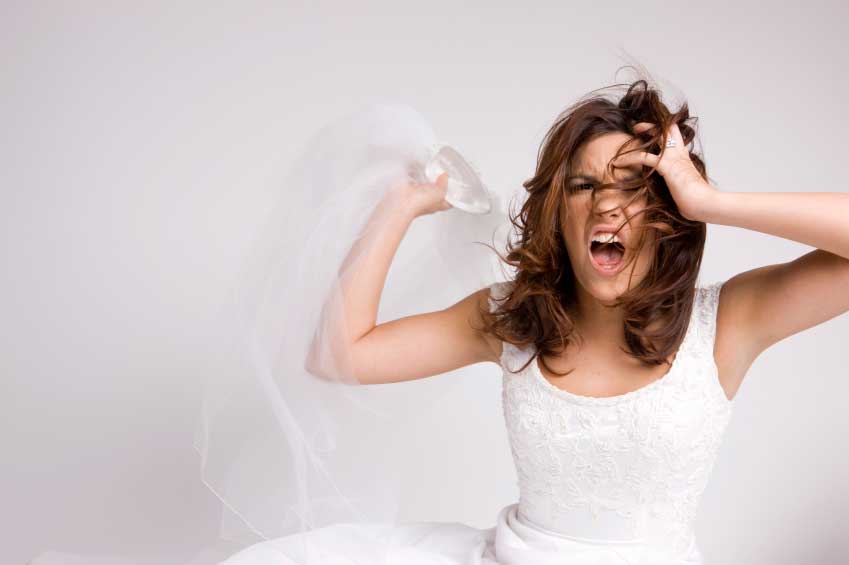 Things never to say to a bridezilla