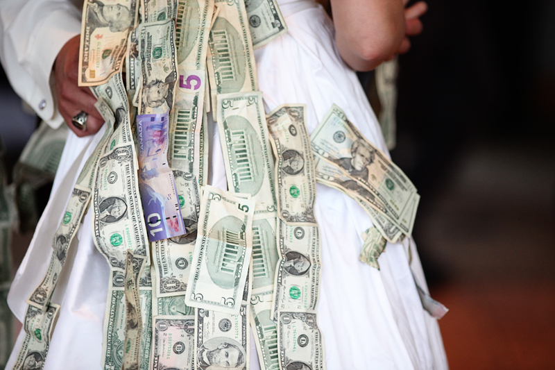 The Money Dance or Dollar Dance appears as a wedding tradition in many cultures across the globe