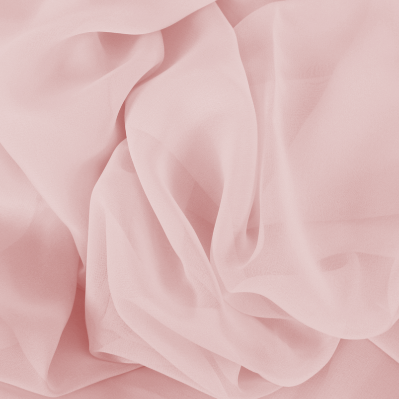 Dusty Pink Chiffon
