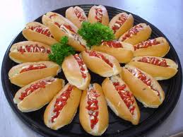 mini hot dogs