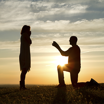 Preparing for a proposal can be nerve-wracking, but worth it after you take the plunge. Image: Adya Photography