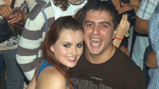 Johana Casas (left) with Victor Cingolan who was convicted of murdering her in 2010