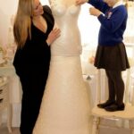 Donna Millington-Day's life-size wedding dress cake was inspired by her own wedding gown. Image: Daily Mail, UK