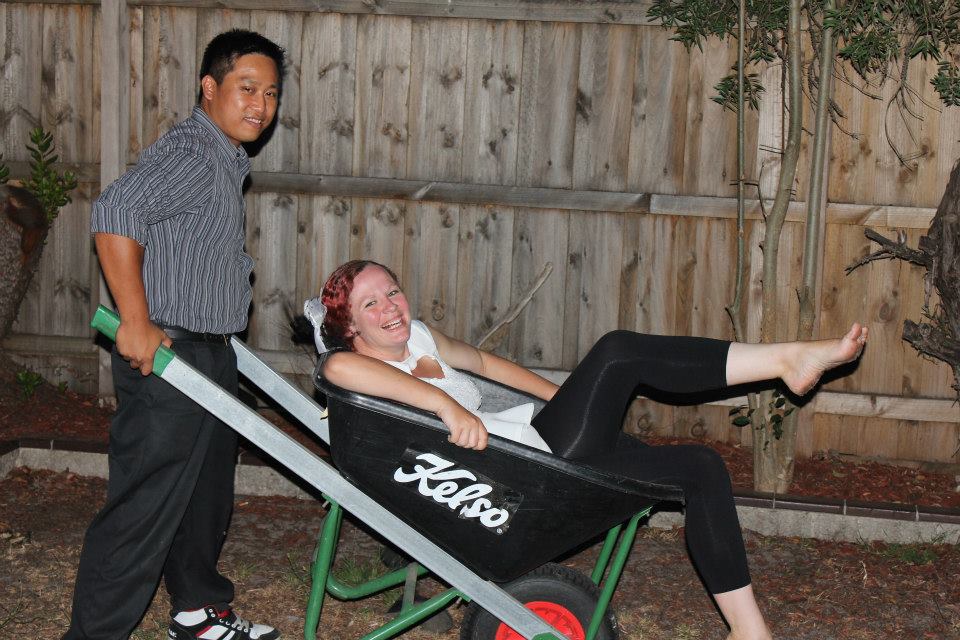 Had to use the burrow