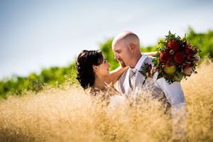 Lori and Sam are caterers who, naturally, catered their own wedding