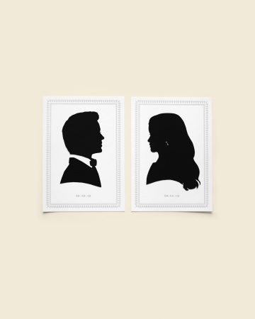 Guess the celebrity wedding silhouette Blake Lively and Ryan Reynolds