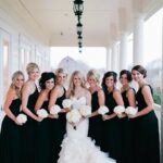 Black bridesmaids dresses 5