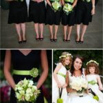 Black bridesmaids dresses 7