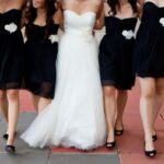 Black bridesmaids dresses 13