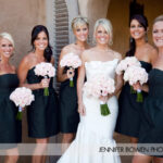 Black bridesmaids dresses 12