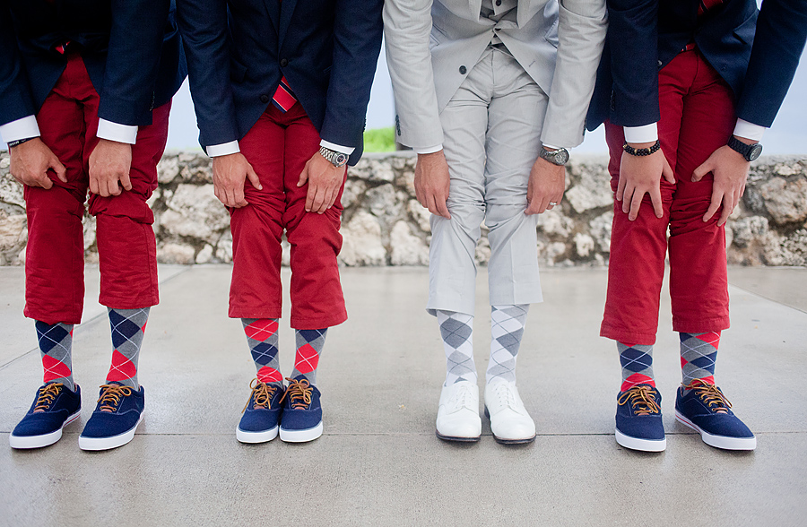 Red pants - groom/groomsmen