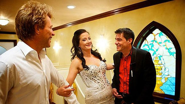 Jon Bon Jovi walked Aussie bride Branka Delic down the aisle in Las Vegas 2
