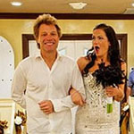 Rockstar Jon Bon Jovi walks Aussie bride Branka Delic down the aisle