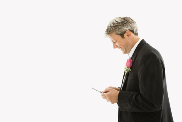 Wedding guest faux pas to avoid - mobile phone