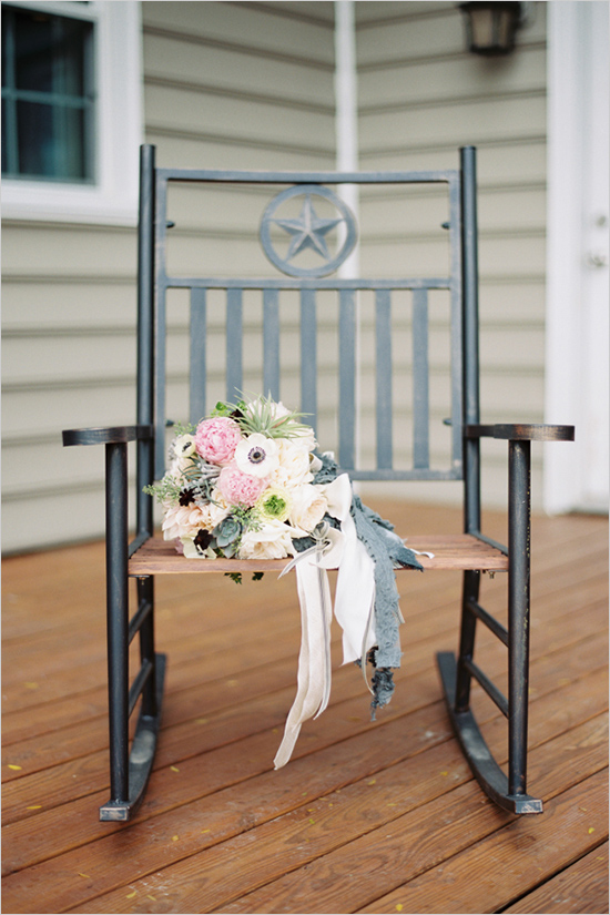 A chic cowboy/country wedding. Image: Jacquelyn Poussot