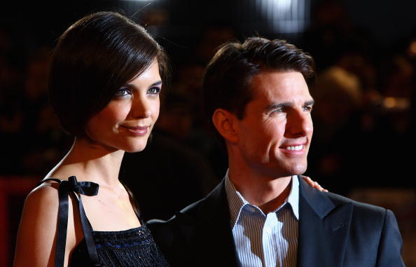 Katie Holmes and Tom Cruise 