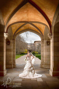 a bride at the university of melbourne