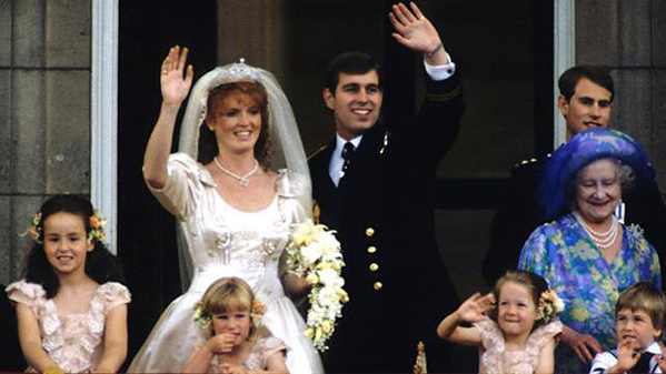prince andrew and fergie wedding