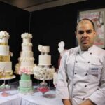 Cakes, cakes and more cakes, from COCO Cakes. (The Melbourne Bridal and Honeymoon Expo)