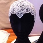 A rather fetching Great Gatsby-inspired headpiece from Baccini & Hill (At The Ultimate Bridal Event)