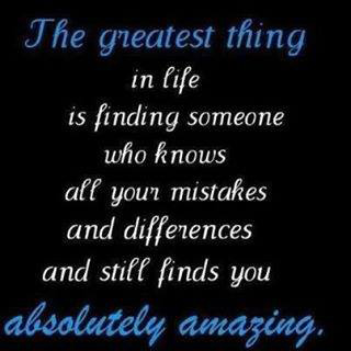 greatest thing in life