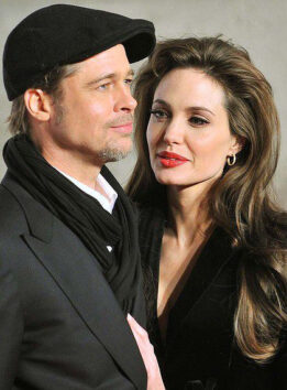 Woohoo, we finally get to see Brad Pitt and Angelina Jolie married... kind of!