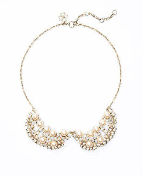 wedding necklace with pearls