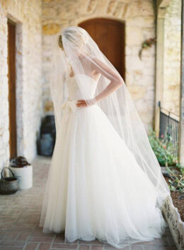 White wedding dress